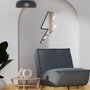 Wallity Ozgl504 Espejo Decorativo Plateado 29 x 60 cm